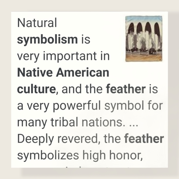 Native Am Thunderbird/Feather/Whip Charm Necklace - Picture 9 of 16